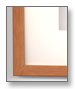 Pecan Frame White Matt
